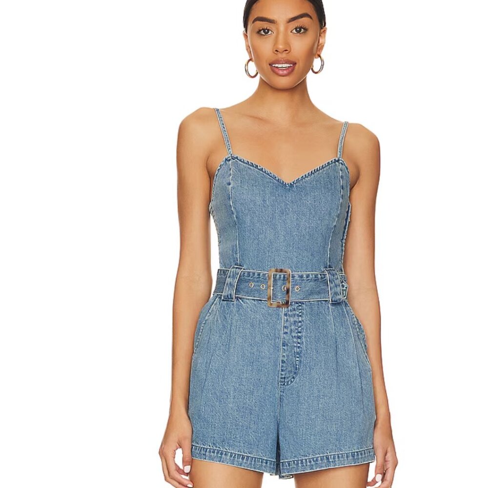 Show Me Your Mumu Sloane Romper Size Small